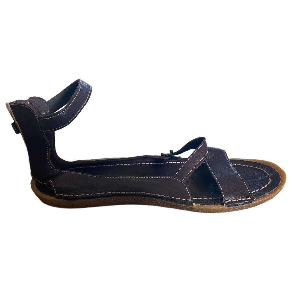 Camper brown leather sandals
